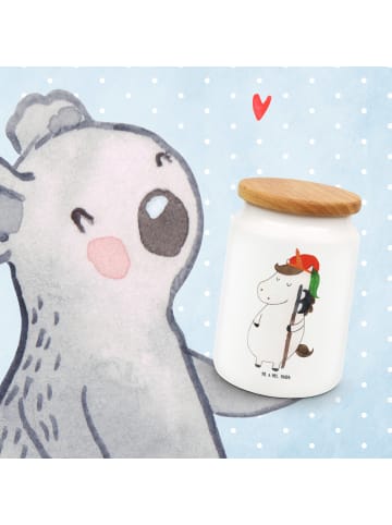 Mr. & Mrs. Panda gebäckdose Einhorn  ohne Spruch in Weiß