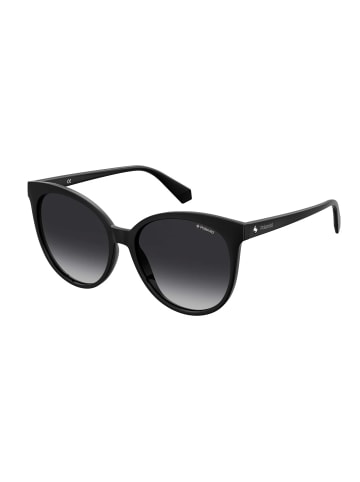 Polaroid Damen Sonnenbrillen Katzenauge Schwarz