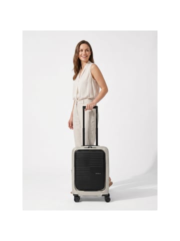 Redolz Essentials 17 2.0 4 Rollen Kabinentrolley 55 cm Laptopfach light grey