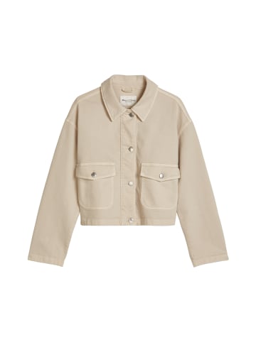 Marc O'Polo Jacke relaxed in Grey Silk