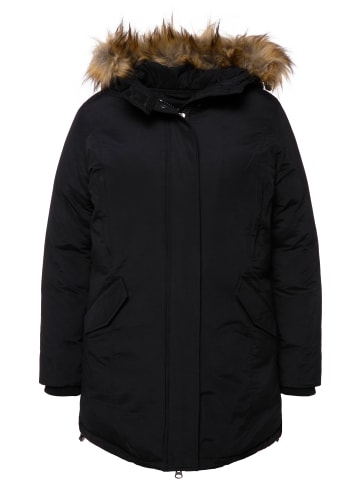 Ulla Popken Parka in schwarz