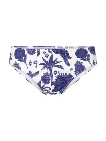 Linga Dore Slip Bikini in Blue white print