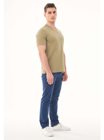Organication T-Shirt "MCASUAL502" in Oliv