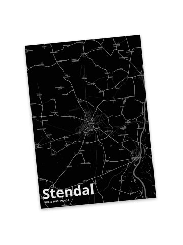 Mr. & Mrs. Panda Grußkarte Stendal mit Spruch in Keine Angabe