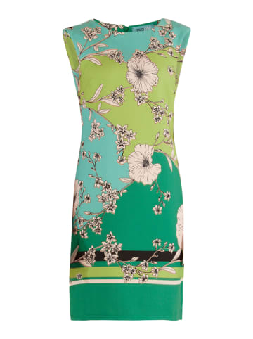 TOOCHE Kleid "Flowers" in Grün