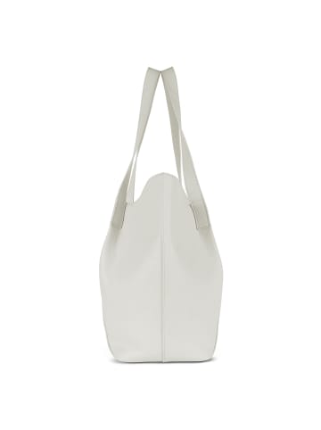 Bugatti Elsa Schultertasche Leder 38 cm weiß
