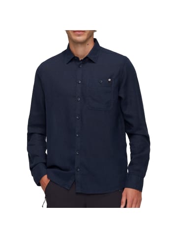 Mammut Langarmhemd in Navy