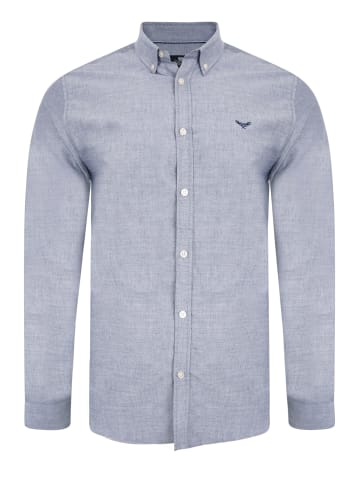Threadbare Langarmhemd Beacon in Denim