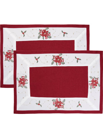 Erwin Müller Tischset 2er-Pack in rot
