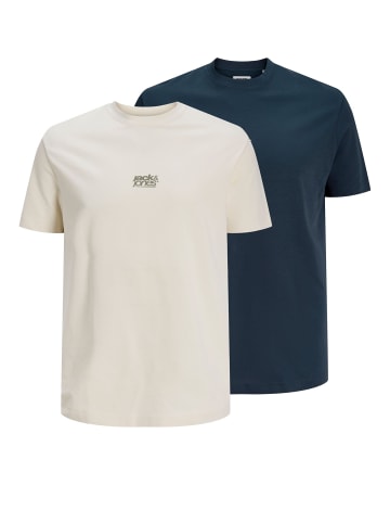 JACK & JONES PLUS 2er-Pack T-shirt in Outer Space