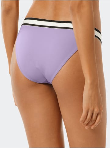 Schiesser Bikini-Hose Aqua Californian Dream in lila