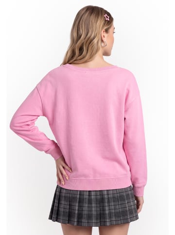 myMo Women Sweatshirt in Pink