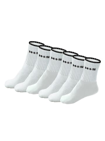 H.I.S Sportsocken in weiß