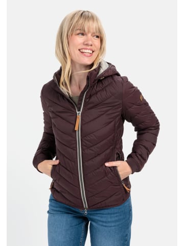 Camel Active Steppjacke aus recyceltem Polyester in Pflaume