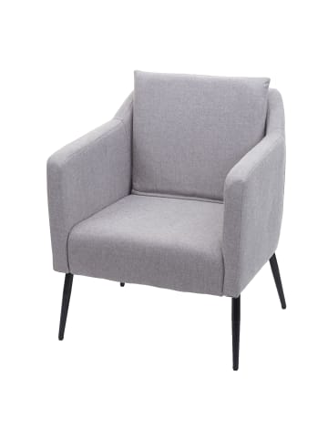 MCW Lounge-Sessel H93a, Stoff/Textil hellgrau