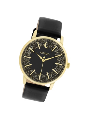 Oozoo Armbanduhr Oozoo Timepieces schwarz groß (ca. 40mm)