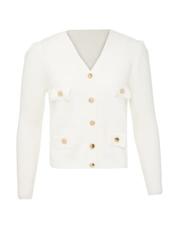 Albee Women Strickjacke in Weiss