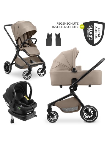 Hauck 4in1 Kinderwagen-Set Move N Care Trio in brown
