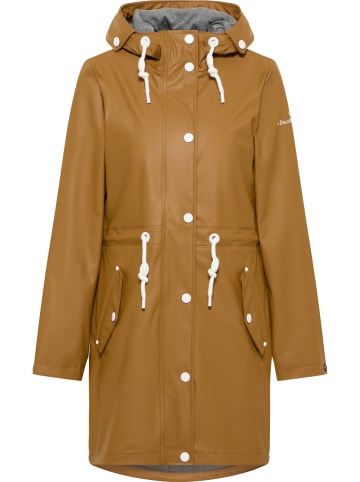 DreiMaster Damen Regenmantel in Dunkelsand