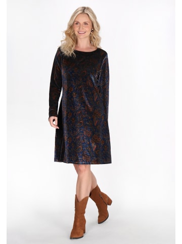 VIRITA Women Dress in Blue Multicolor