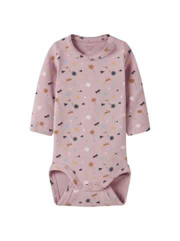 name it Name It Koral Langarm Baby Body Burnished Lilac 86