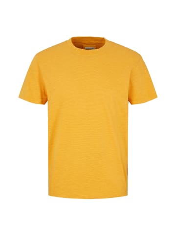 Tom Tailor Shirt 'Washed Stripe' in Gelb