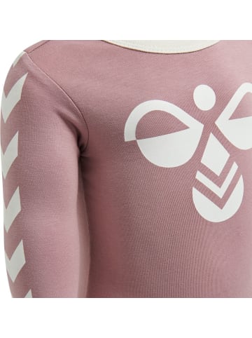 Hummel Outdoor Overall "Flipper Longsleeve Bodystocking" in Rosa