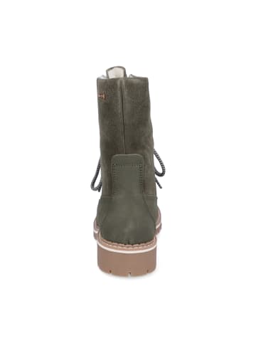 Tamaris Schnürboot in olive