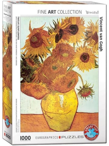 Eurographics Twelve Sunflowers by van Gogh (Puzzle)