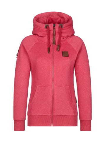 naketano Sweat Kapuzenjacke Brazzo 20 Purple Melange