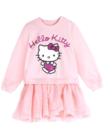 Cerda Langarmkleid Hello Kitty mit Tüllrock in Rosa