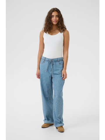 CULTURE Casual Hose CUayna Classic fit in Blue/White Stripe