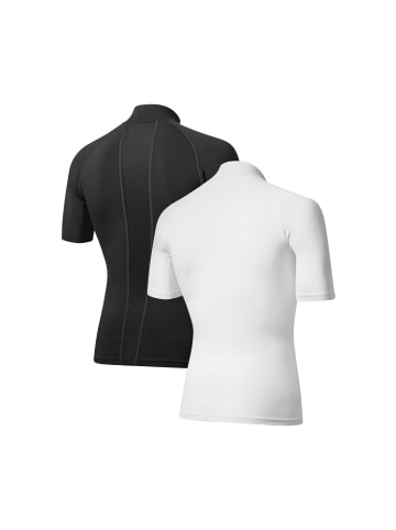 DANISH ENDURANCE Hemd Power Compression in black white
