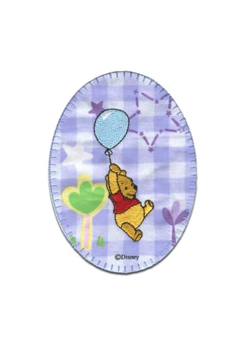 Catch the Patch Winnie Pooh Luftballon BallonApplikation Bügelbild inLila