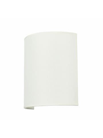Licht-Erlebnisse Wandlampe (B)20 x (H)23 cm in Weiß Creme