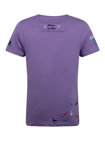 SCHIETWETTER T-Shirt "Hanni Herzstück" in lavendel