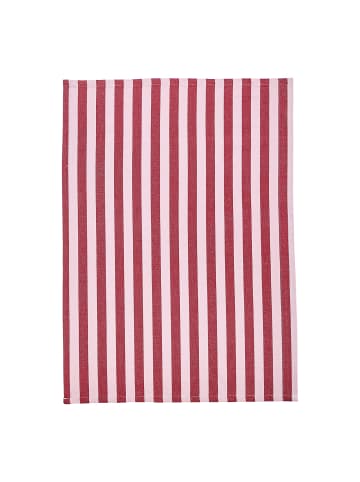 Butlers Küchentuch VEGAS STRIP 2er-Set in Rosa / Bordeaux