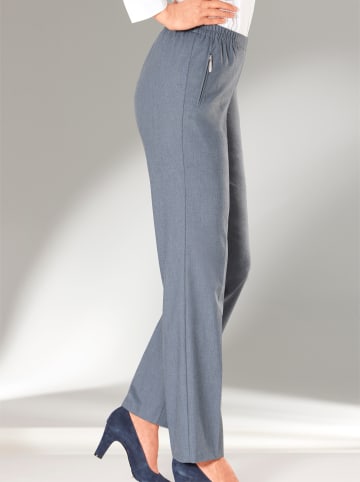 Adelina Hose in rauchblau-meliert