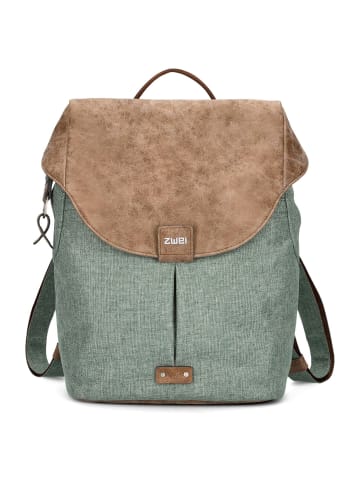 Zwei Olli O12 - Rucksack 13" 37 cm (eucalyptus) in eucalyptus