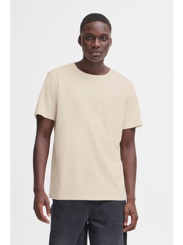 BLEND Rundhalsshirt BHJAGO in Natur