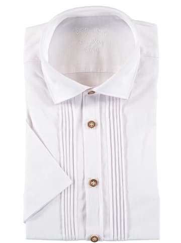 OS-Trachten Trachtenhemd 121012-0708 in weiß