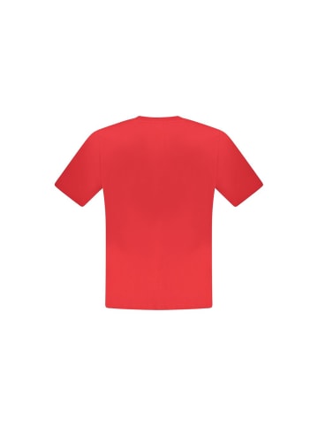 North Sails Rotes Baumwoll-T-Shirt