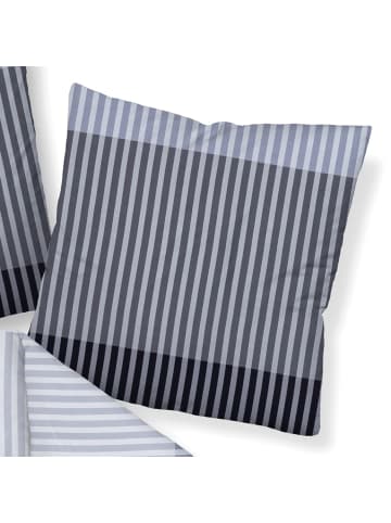 Janine Bettwäsche 1er Pack in Silber/Grau