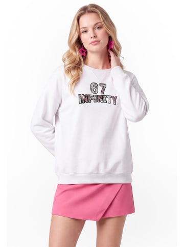 myMo Women Sweatshirt in White