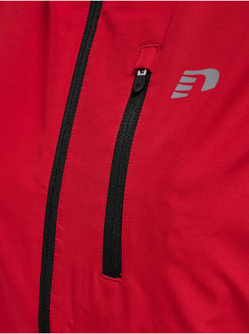 Newline Reißverschluss Vest Reflektierend Logo Women's Core Damen in TANGO RED