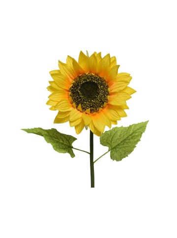 MARELIDA Deko Sonnenblume in gelb - H. 76cm