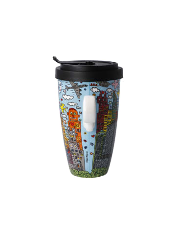 Goebel Künstlertasse mit Deckel " James Rizzi My New York City Day " in Rizzi - City Day