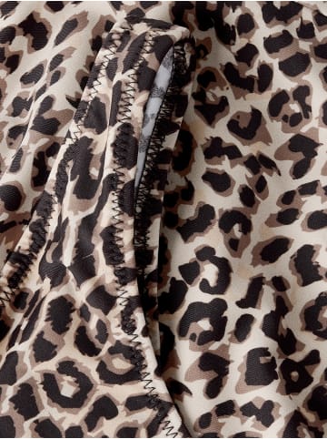 name it Bustier Bikini-Set Nkfzanimal Bademode in mole