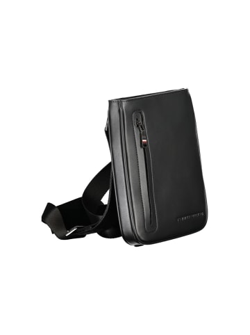 Tommy Hilfiger Schwarz Polyurethan Herren Schulter Tasche