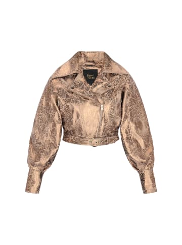 faina Jacket in bronze leopard